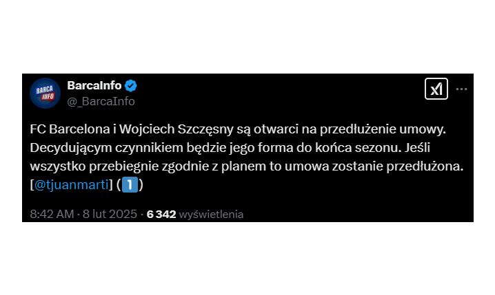 HIT! Oto PLANY Wojciecha Szczęsnego i Barcelony na przyszłość!